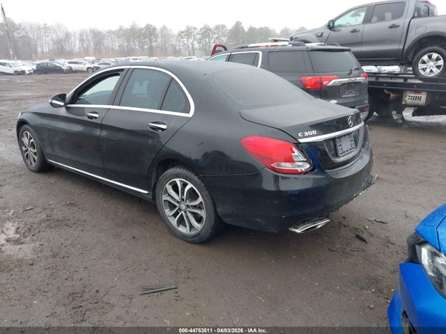 2017 Mercedes-benz C 300 4matic მანქანა იყიდება აუქციონზე, vin: WDDWF4KB9HR230762, აუქციონის ნომერი: 44753511