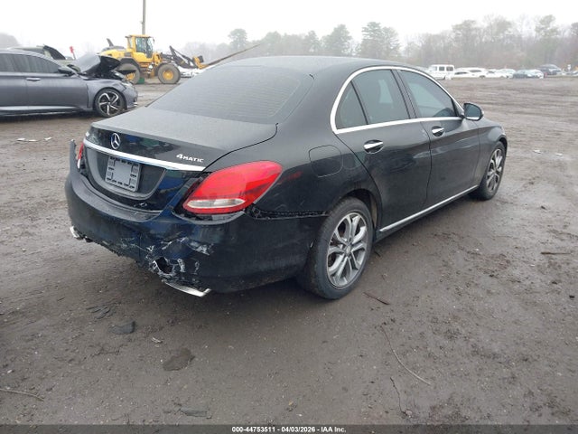 2017 Mercedes-benz C 300 4matic მანქანა იყიდება აუქციონზე, vin: WDDWF4KB9HR230762, აუქციონის ნომერი: 44753511