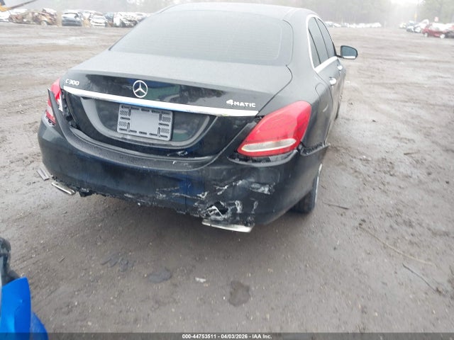 2017 Mercedes-benz C 300 4matic მანქანა იყიდება აუქციონზე, vin: WDDWF4KB9HR230762, აუქციონის ნომერი: 44753511