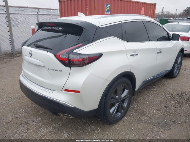 2023 Nissan Murano Platinum Fwd მანქანა იყიდება აუქციონზე, vin: 5N1AZ2DJ3PC104561, აუქციონის ნომერი: 44753595