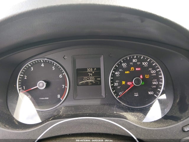 44753644 :رقم المزاد ، 3VWDX7AJ3CM326595 vin ، 2012 Volkswagen Jetta 2.5l Se مزاد بيع