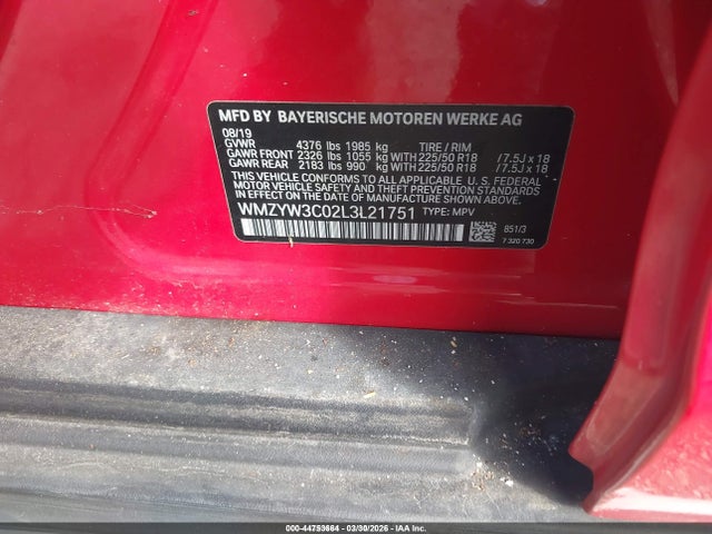 2020 MINI COUNTRYMAN WMZYW3C02L3L21751 Photo 8