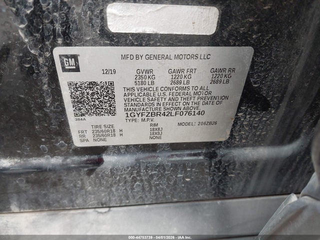 2020 CADILLAC XT4 1GYFZBR42LF076140 Photo 8