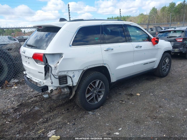 Aukcja sprzedaży 2018 Jeep Grand Cherokee Limited 4x4, vin: 1C4RJFBG6JC296935, numer aukcji: 44753743