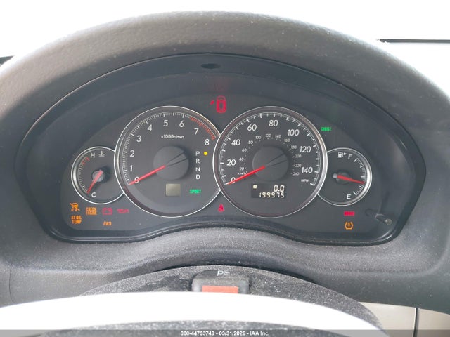 Продажа на аукционе авто 2009 Subaru Outback 2.5i, vin: 4S4BP61C897345311, номер лота: 44753749