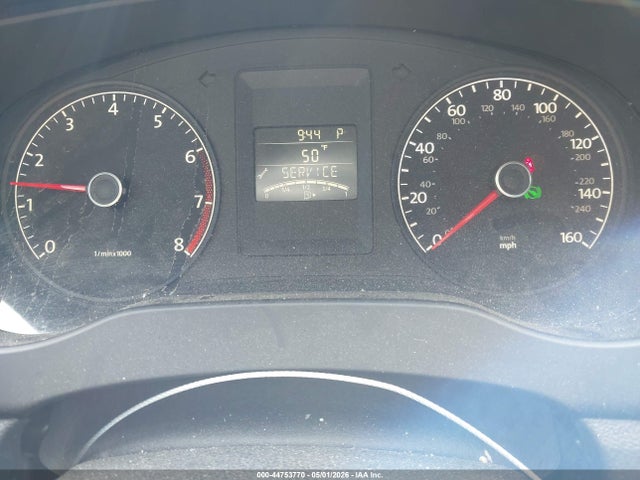 2011 Volkswagen Jetta 2.5l Se მანქანა იყიდება აუქციონზე, vin: 3VWDZ7AJ4BM321768, აუქციონის ნომერი: 44753770