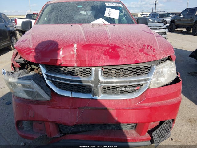 2013 Dodge Journey American Value Pkg მანქანა იყიდება აუქციონზე, vin: 3C4PDCABXDT509039, აუქციონის ნომერი: 44753858
