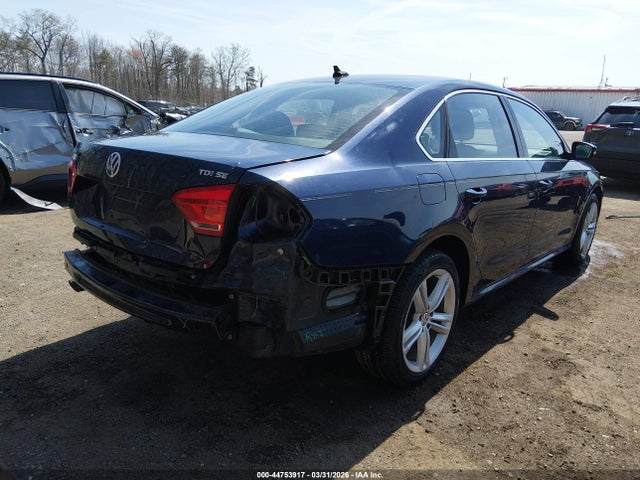 44753917 :رقم المزاد ، 1VWBN7A39EC108213 vin ، 2014 Volkswagen Passat 2.0l Tdi Se مزاد بيع