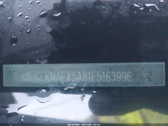 KNAFX5A81E5163996 KIA FORTE EX