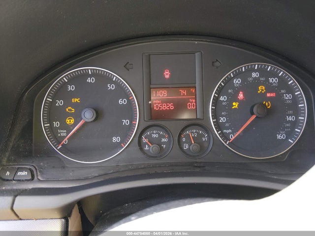 2007 Volkswagen Jetta Wolfsburg Edition მანქანა იყიდება აუქციონზე, vin: 3VWEF71K77M140368, აუქციონის ნომერი: 44754080