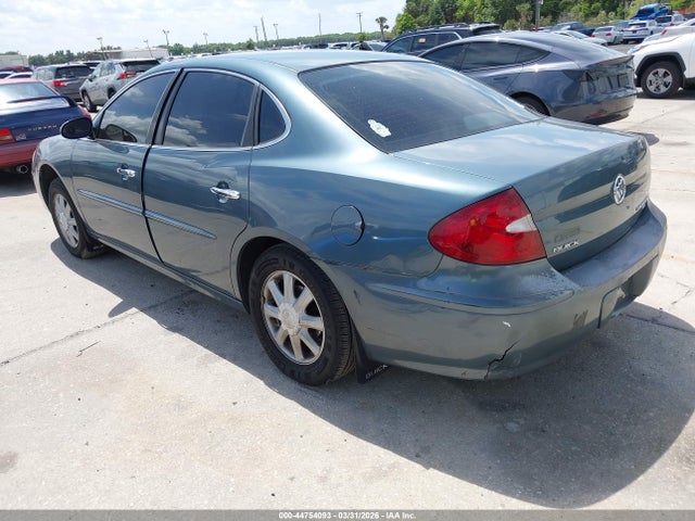 44754093 :رقم المزاد ، 2G4WD582661267413 vin ، 2006 Buick Lacrosse Cxl مزاد بيع