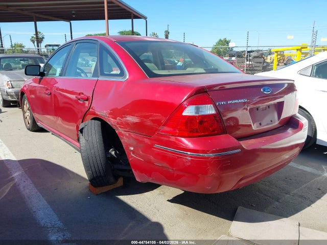 2006 Ford Five Hundred Sel მანქანა იყიდება აუქციონზე, vin: 1FAFP24126G169849, აუქციონის ნომერი: 44754105