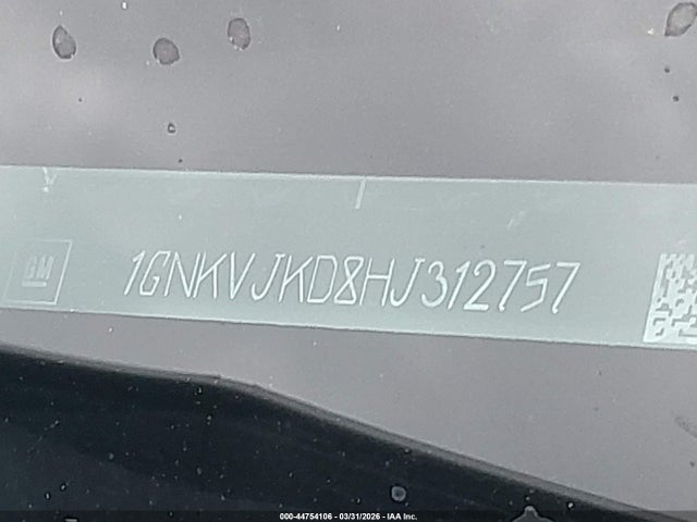 Chevrolet Traverse Premier 2017 1GNKVJKD8HJ312757 Image 8