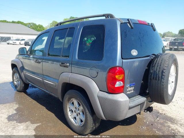 Продажа на аукционе авто 2002 Jeep Liberty Sport, vin: 1J4GL48K12W357409, номер лота: 44754125
