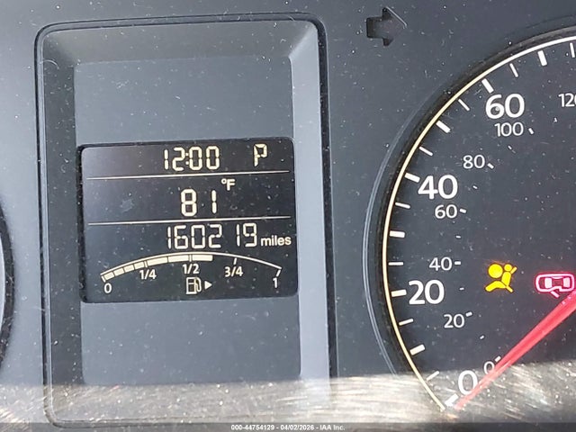 44754129 :رقم المزاد ، 3VWDX7AJ8BM360479 vin ، 2011 Volkswagen Jetta 2.5l Se مزاد بيع