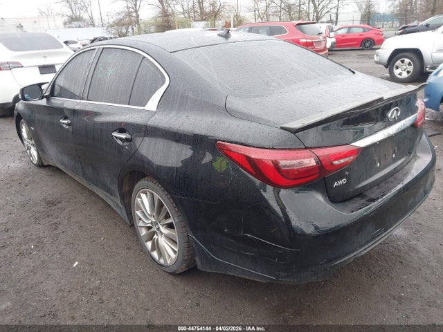 Aukcja sprzedaży 2018 Infiniti Q50 3.0t Luxe, vin: JN1EV7AR1JM445390, numer aukcji: 44754144