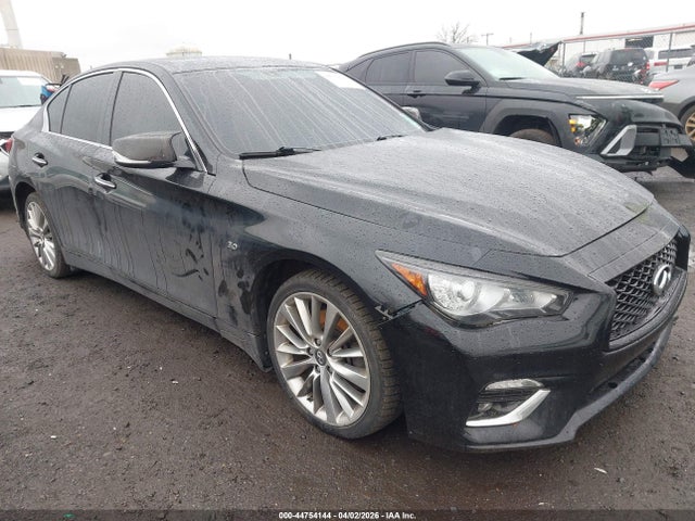Aukcja sprzedaży 2018 Infiniti Q50 3.0t Luxe, vin: JN1EV7AR1JM445390, numer aukcji: 44754144