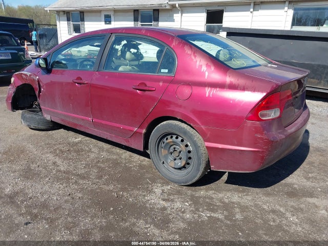 44754190 :رقم المزاد ، 1HGFA16518L036677 vin ، 2008 Honda Civic Lx مزاد بيع