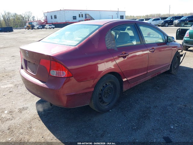 44754190 :رقم المزاد ، 1HGFA16518L036677 vin ، 2008 Honda Civic Lx مزاد بيع