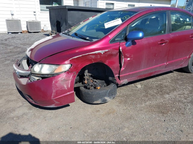 44754190 :رقم المزاد ، 1HGFA16518L036677 vin ، 2008 Honda Civic Lx مزاد بيع