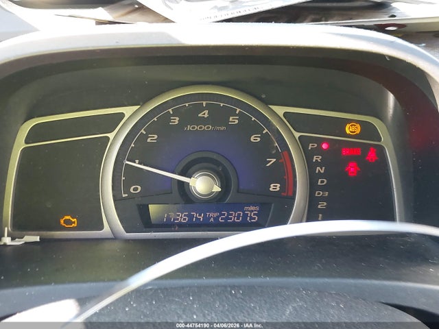 44754190 :رقم المزاد ، 1HGFA16518L036677 vin ، 2008 Honda Civic Lx مزاد بيع