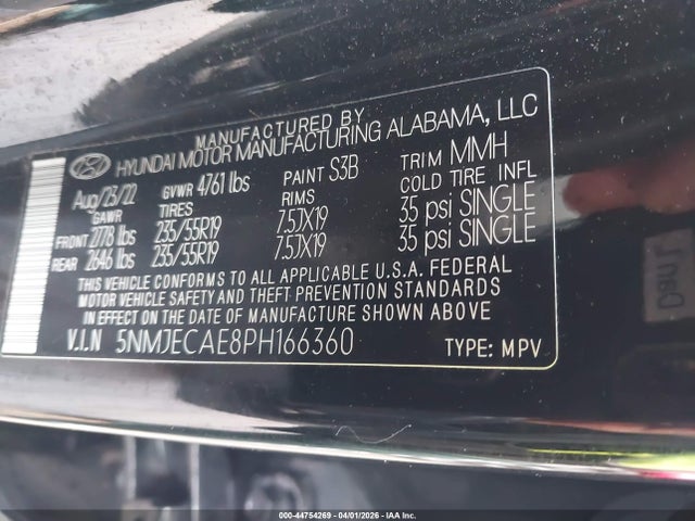 Hyundai Tucson Limited 2023 5NMJECAE8PH166360 Image 9