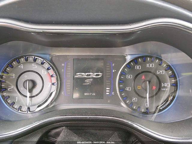 Продажа на аукционе авто 2015 Chrysler 200 S, vin: 1C3CCCBB7FN646916, номер лота: 44754325