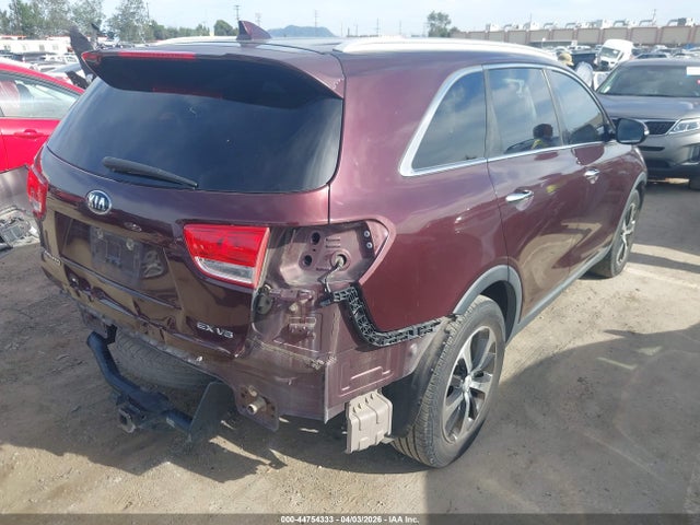 Aukcja sprzedaży 2016 Kia Sorento 3.3l Ex, vin: 5XYPH4A5XGG159363, numer aukcji: 44754333