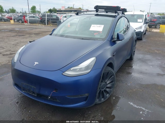 Aukcja sprzedaży 2022 Tesla Model Y Performance Dual Motor All-wheel Drive, vin: 7SAYGDEF2NF337087, numer aukcji: 44754403