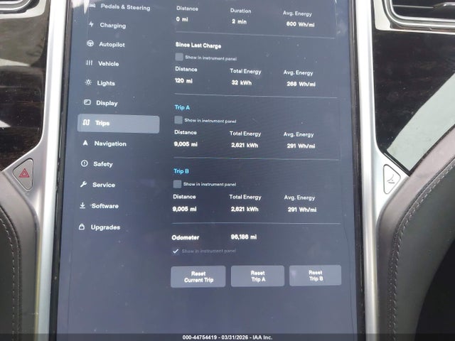 Aukcja sprzedaży 2016 Tesla Model S 60/70/75/85, vin: 5YJSA1E18GF156909, numer aukcji: 44754419