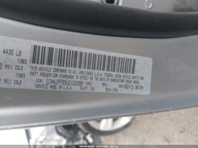 Aukcja sprzedaży 2017 Jeep Patriot Latitude Fwd, vin: 1C4NJPFB9HD153999, numer aukcji: 44754429