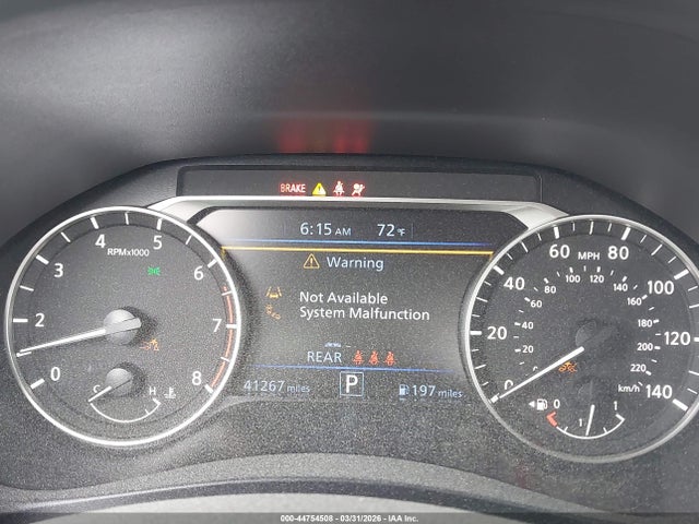 1N4BL4CV9RN365426 Nissan Altima Sr Fwd