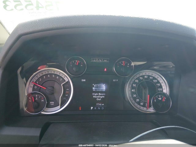 Продажа на аукционе авто 2019 Ram 1500 Classic Big Horn  4x4 6'4 Box, vin: 1C6RR7TT3KS551128, номер лота: 44754553