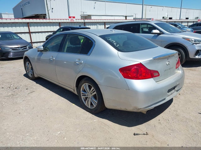 44754632 :رقم المزاد ، JN1DV6AR0CM730963 vin ، 2012 Infiniti G25x مزاد بيع