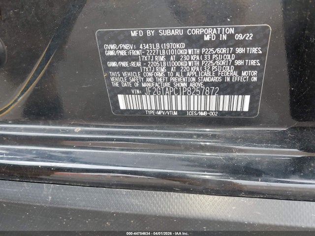 2023 SUBARU CROSSTREK JF2GTAPC1P8257872 Photo 8