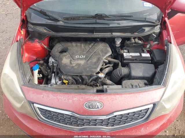 2012 Kia Rio Ex მანქანა იყიდება აუქციონზე, vin: KNADN4A32C6084775, აუქციონის ნომერი: 44754640