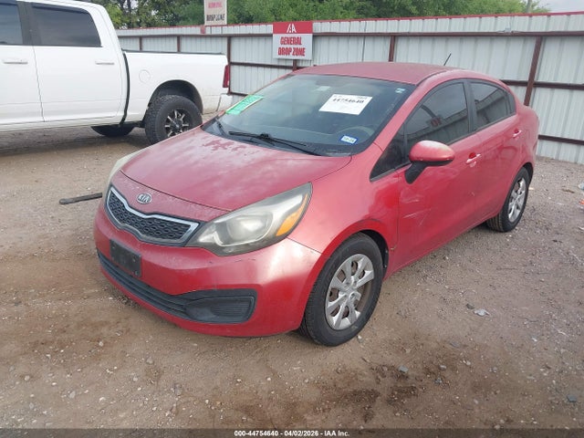 2012 Kia Rio Ex მანქანა იყიდება აუქციონზე, vin: KNADN4A32C6084775, აუქციონის ნომერი: 44754640
