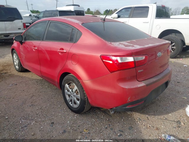 2012 Kia Rio Ex მანქანა იყიდება აუქციონზე, vin: KNADN4A32C6084775, აუქციონის ნომერი: 44754640