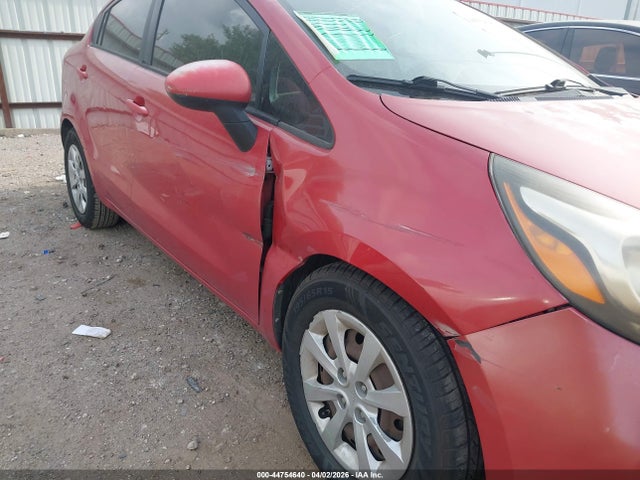 2012 Kia Rio Ex მანქანა იყიდება აუქციონზე, vin: KNADN4A32C6084775, აუქციონის ნომერი: 44754640