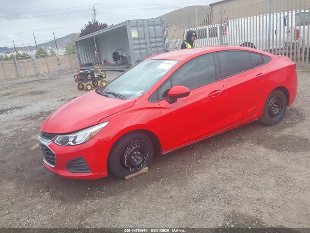 Продажа на аукционе авто 2019 Chevrolet Cruze Ls, vin: 1G1BC5SM0K7142171, номер лота: 44754664