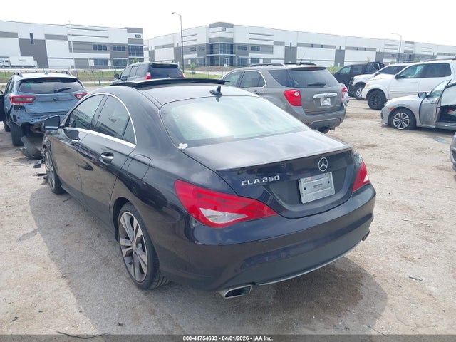 44754693 :رقم المزاد ، WDDSJ4EB7GN291722 vin ، 2016 Mercedes-benz Cla 250 مزاد بيع