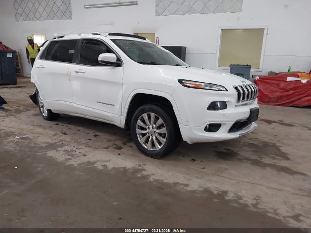 Aukcja sprzedaży 2017 Jeep Cherokee Overland 4x4, vin: 1C4PJMJSXHW590834, numer aukcji: 44754727