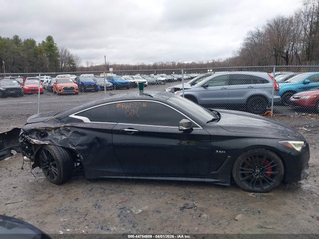44754809 :رقم المزاد ، JN1FV7EL8HM702260 vin ، 2017 Infiniti Q60 3.0t Red Sport 400 مزاد بيع