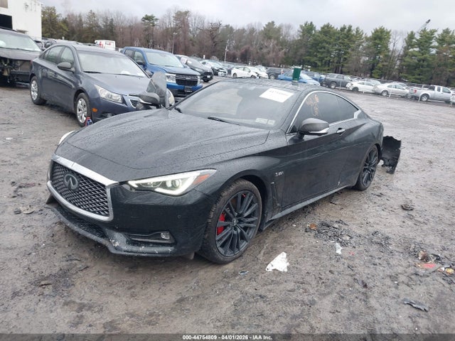 44754809 :رقم المزاد ، JN1FV7EL8HM702260 vin ، 2017 Infiniti Q60 3.0t Red Sport 400 مزاد بيع