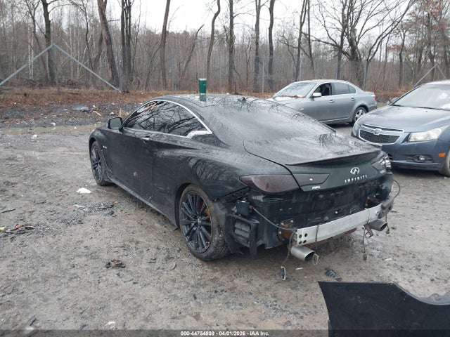 44754809 :رقم المزاد ، JN1FV7EL8HM702260 vin ، 2017 Infiniti Q60 3.0t Red Sport 400 مزاد بيع