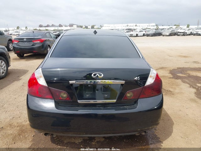 44754813 :رقم المزاد ، JNKBY01E66M206449 vin ، 2006 Infiniti M45 Sport مزاد بيع