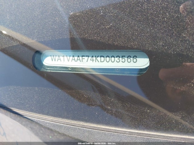 Продажа на аукционе авто 2019 Audi Q7 55 Premium, vin: WA1VAAF74KD003566, номер лота: 44754878