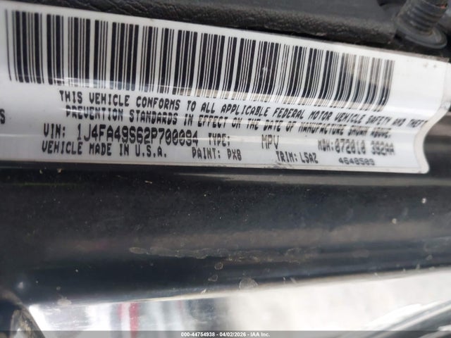 Aukcja sprzedaży 2002 Jeep Wrangler Sport, vin: 1J4FA49S62P700094, numer aukcji: 44754938