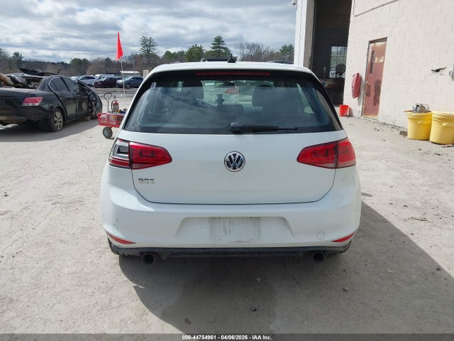Aukcja sprzedaży 2017 Volkswagen Golf Gti Autobahn 4-door/s 4-door/se 4-door/sport 4-door, vin: 3VW5T7AU0HM031732, numer aukcji: 44754961