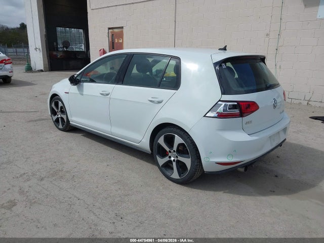 Aukcja sprzedaży 2017 Volkswagen Golf Gti Autobahn 4-door/s 4-door/se 4-door/sport 4-door, vin: 3VW5T7AU0HM031732, numer aukcji: 44754961